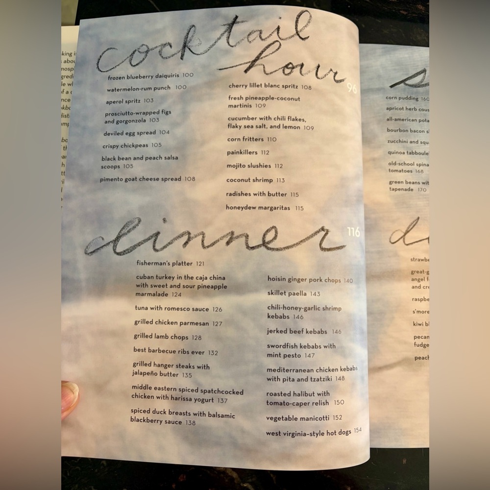 🍊Food Network Endless Summer Cookbook - Katie Lee - Picture 4 of 6